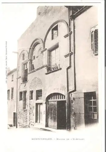 Montferrand - Maison de L'Éléphant von 1902  (AK5682)