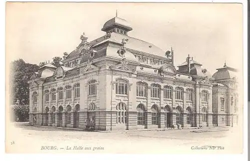 Bourg - La Halle aux grains  von 1900  (AK5686)