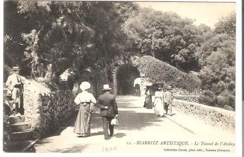 Biarritz Aristique - Le Tunnel de l'Atalaye  von 1900 (AK5688)