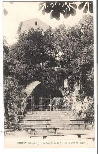 Bruley - La Grotte de la Vierge von 1921 (AK5696)