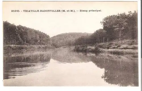 Thiaville-Badonviller - Étang principal von 1910 (AK5698)