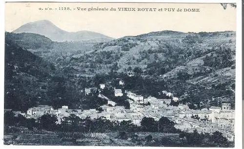 Vue générale du VIEUX ROYAT et Puy de Dome von 1913  (AK5703)