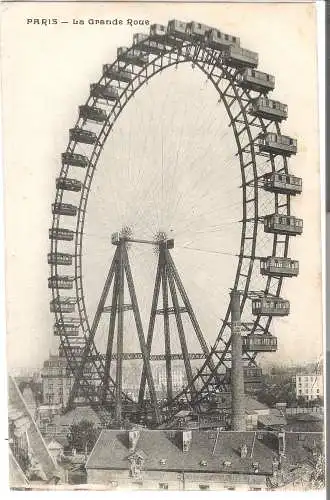 Paris - La Grande Roue von 1918 (AK5810)