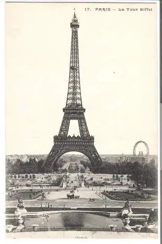 Paris - La Tour Eiffel  von 1910  (AK5814)