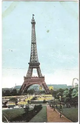 Paris - La Tour Eiffel  von 1905  (AK5815)