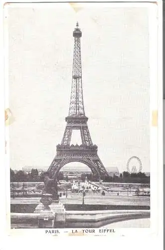 Paris -  La Tour Eiffel  von 1910  (AK5819)