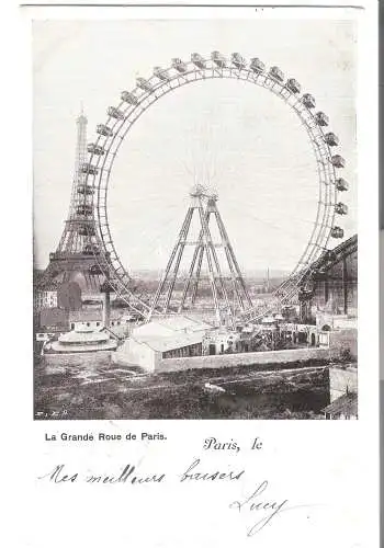 Paris - La Grande Roue von 1903  (AK5828)