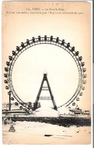 Paris - La Grande Roue von 1919  (AK5829)