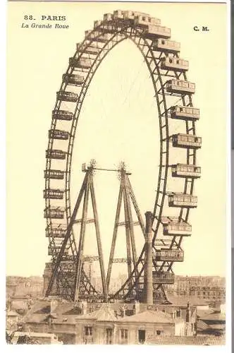 Paris - La Grande Roue von 1907  (AK5830)