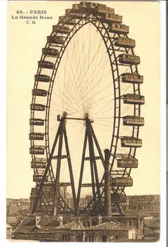 Paris - La Grande Roue von 1909  (AK5832)