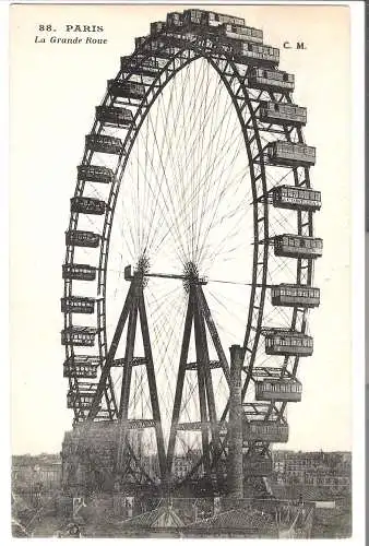 Paris - La Grande Roue von 1908  (AK5834)