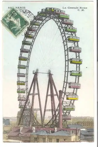 Paris - La Grande Roue von 1906  (AK5839)