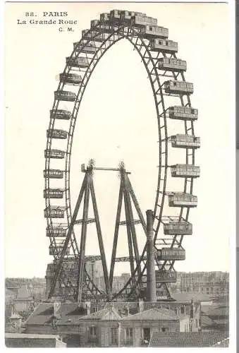 Paris - La Grande Roue von 1907  (AK5840)