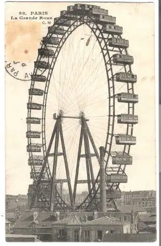 Paris - La Grande Roue von 1916  (AK5841)