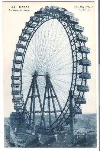 Paris - La Grande Roue von 1906  (AK5844)