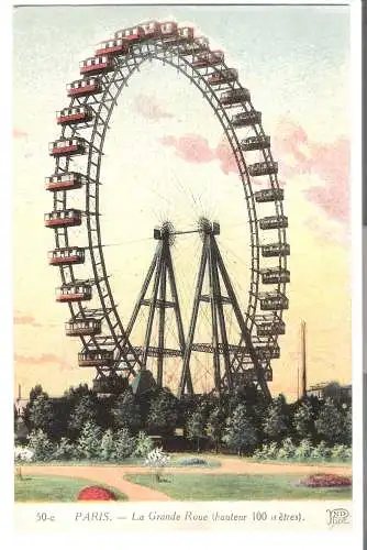 Paris - La Grande Roue von 1906 (AK5845)