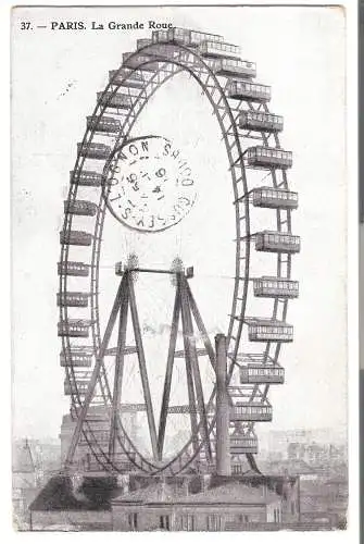 Paris - La Grande Roue von 1916  (AK5846)