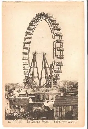 Paris - La Grande Roue von 1909   (AK5849)