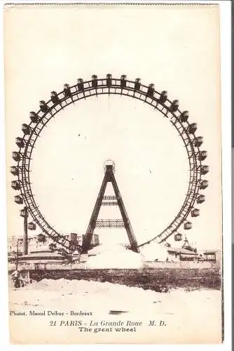 Paris - La Grande Roue von 1904   (AK5854)