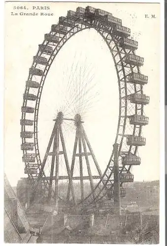 Paris - La Grande Roue von 1918   (AK5862)