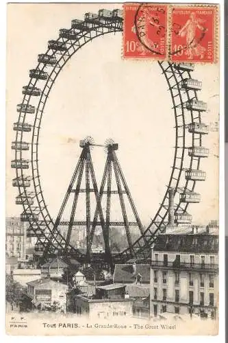 Paris - La Grande Roue  von 1920  (AK5875)