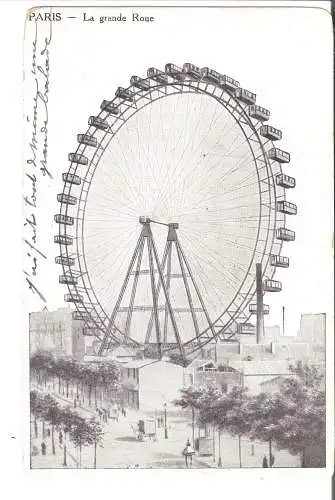 Paris - La Grande Roue von 1902 (AK5881)