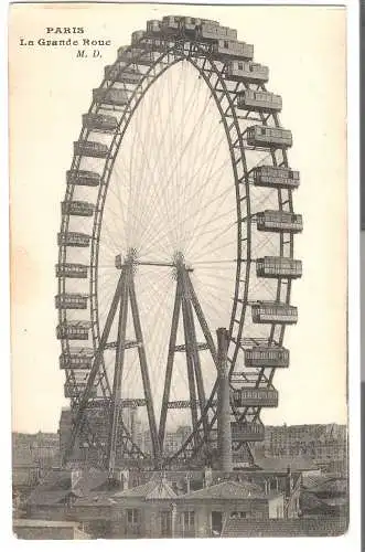 Paris - La Grande Roue von 1907 (AK5887)