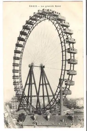 Paris - La Grande Roue von 1915 (AK5888)