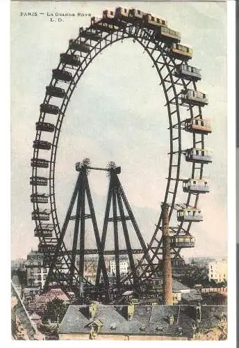 Paris - La Grande Roue von 1917  (AK5889)