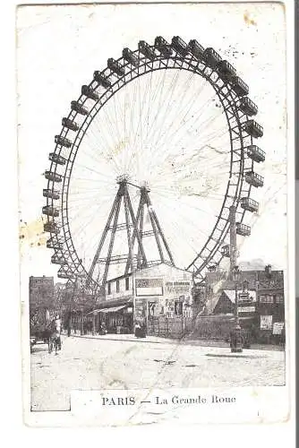 Paris - La Grande Roue von 1920  (AK5895)