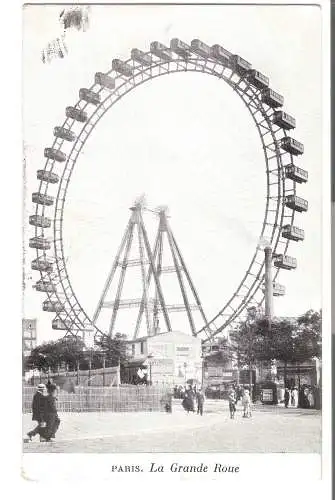 Paris - La Grande Roue von 1910  (AK5896)