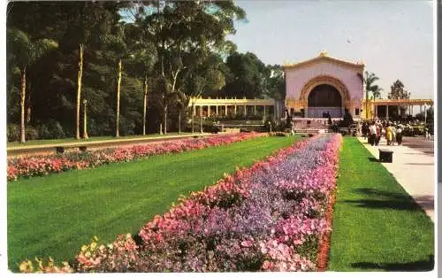 San Diego - Largest Outdoor Organ in the World - Balboa Park  von 1950 (AK5909)