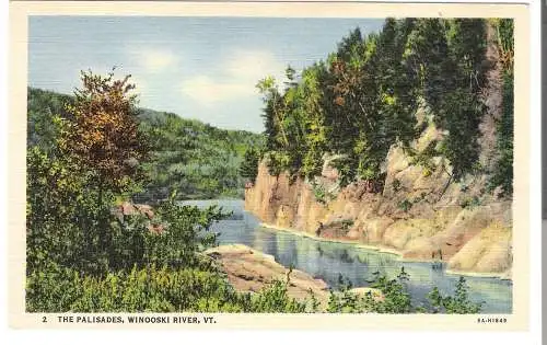 The Palisades, Winooski River  von 1950 (AK5910)