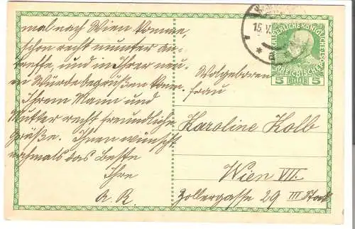 Ganzsache - Kaiserliche Königliche Österreichische Post  von 1912 (AK5927)