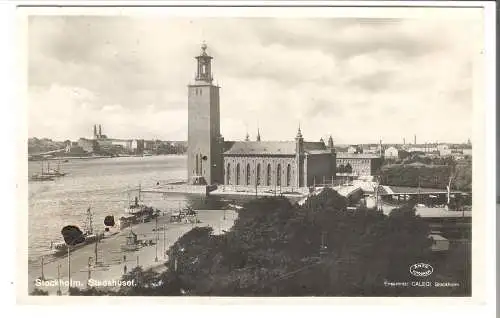 Stockholm - Stadshusef von 1935 (AK5933)