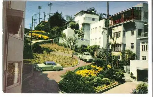 San Francisco - Lombard Street  von 1950 (AK5944)