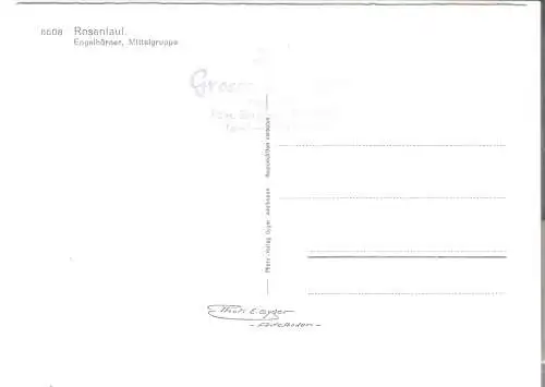 Rosenlaui - Engelhörner, Mittelgruppe  von 1962  (AK5947)