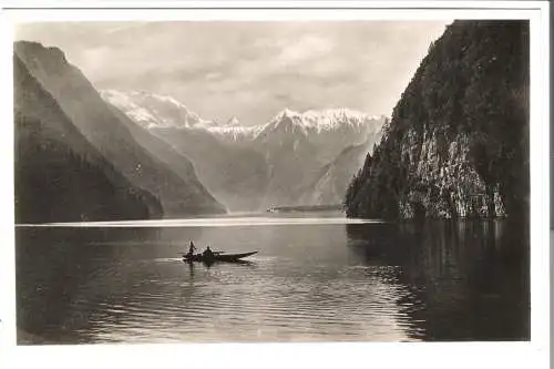 Fischerboot auf dem Königsseee von 1930  (AK5954)