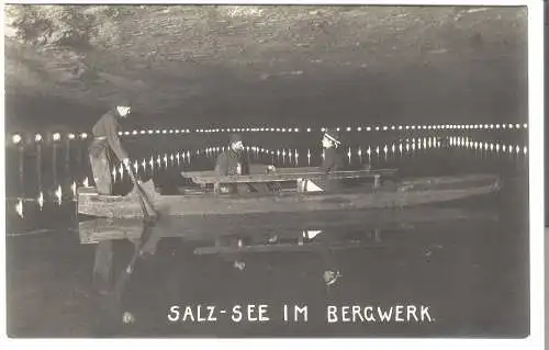 Salz-See im Bergwerk  von 1919 (AK5970)