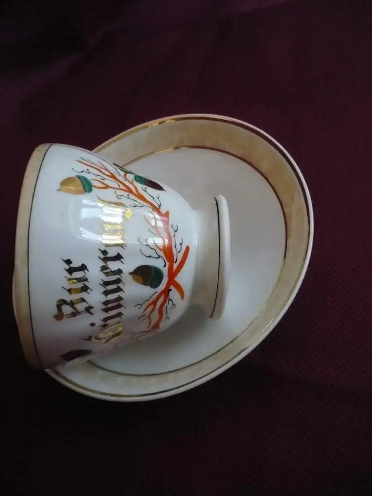 Biedermeier Tasse mit UT - 