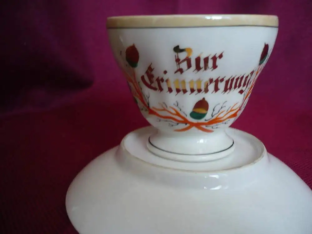 Biedermeier Tasse mit UT - 