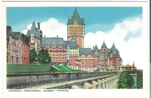 Château Frontenac - Québec - Canada  von 1959  (AK6004)