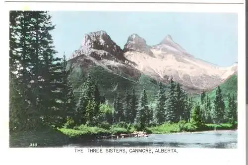 The Three Sisters, Canmore - Alberta  von 1959  (AK6005)