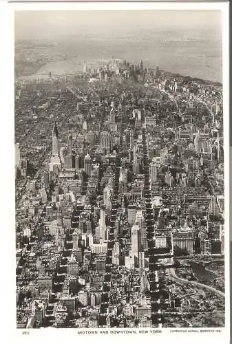 Midtown and Downtown - New York  von 1962  (AK6009)
