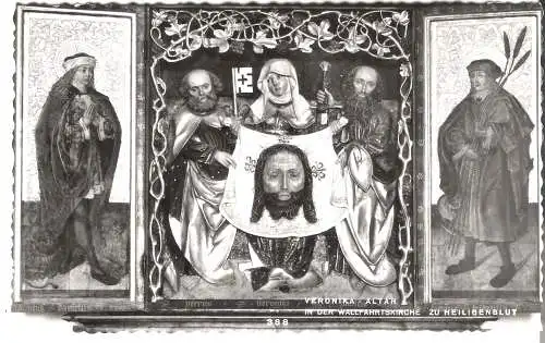 Veronika-Altar - in der Wallfahrtskirche - zu Heiligenblut - von 1954  (AK6032)