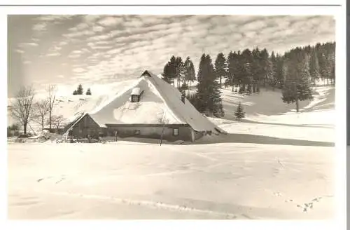 Höhenluftkurort und Wintersportplatz Schönwald - Schwarzwald - Höflehof  - von 1938  (AK6037)