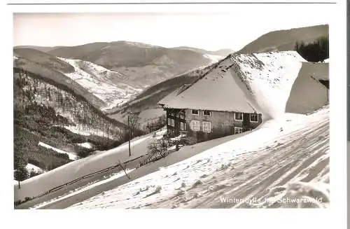 Winteridylle im Schwarzwald   - von 1940  (AK6040)