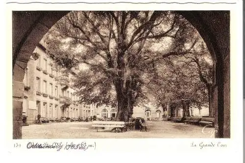 Mont  St-Odile - überstempelt mit Odilienberg  - La Grande Cour   - von 1941 (AK6044)