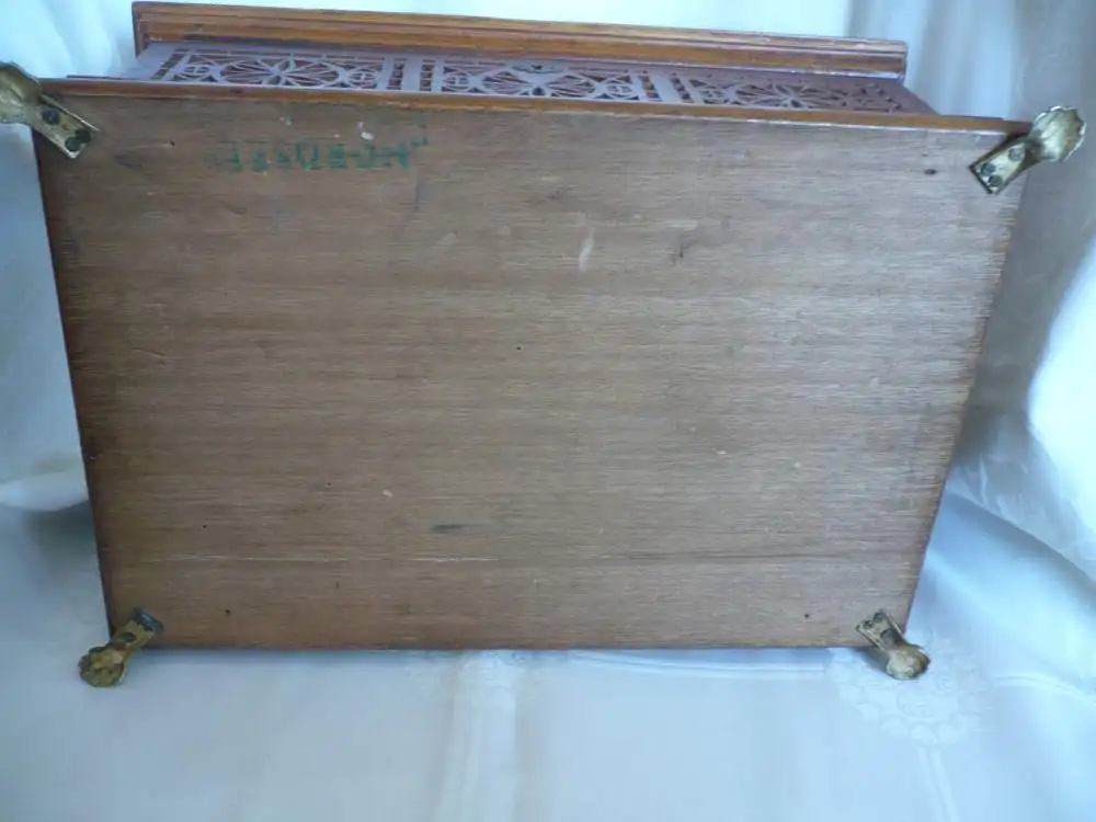 Kleine Holztruhe - Deutsche Gesellschaft zur Rettung Schiffsbrüchiger - Bremen - älter  (1014) Preis reduziert 5