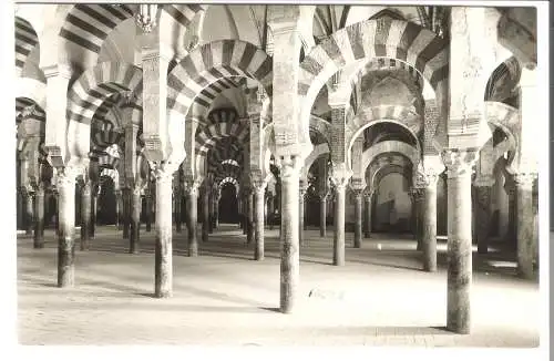 Cordoba - Mezquita - Laberinto Columnas - von 1954  (AK6054)